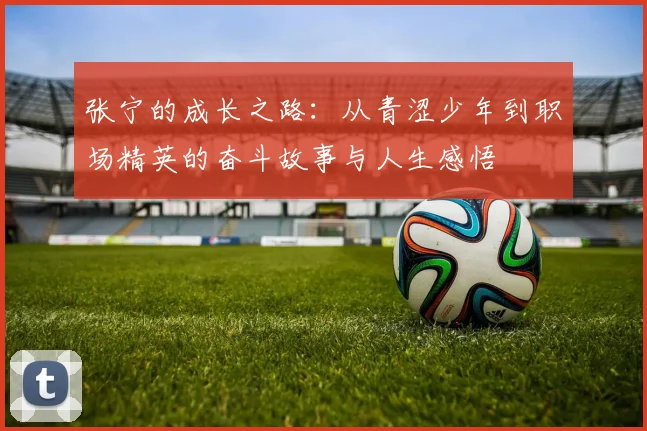 张宁的成长之路：从青涩少年到职场精英的奋斗故事与人生感悟